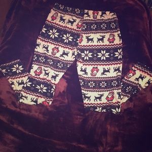 No Boundaries Christmas Leggings